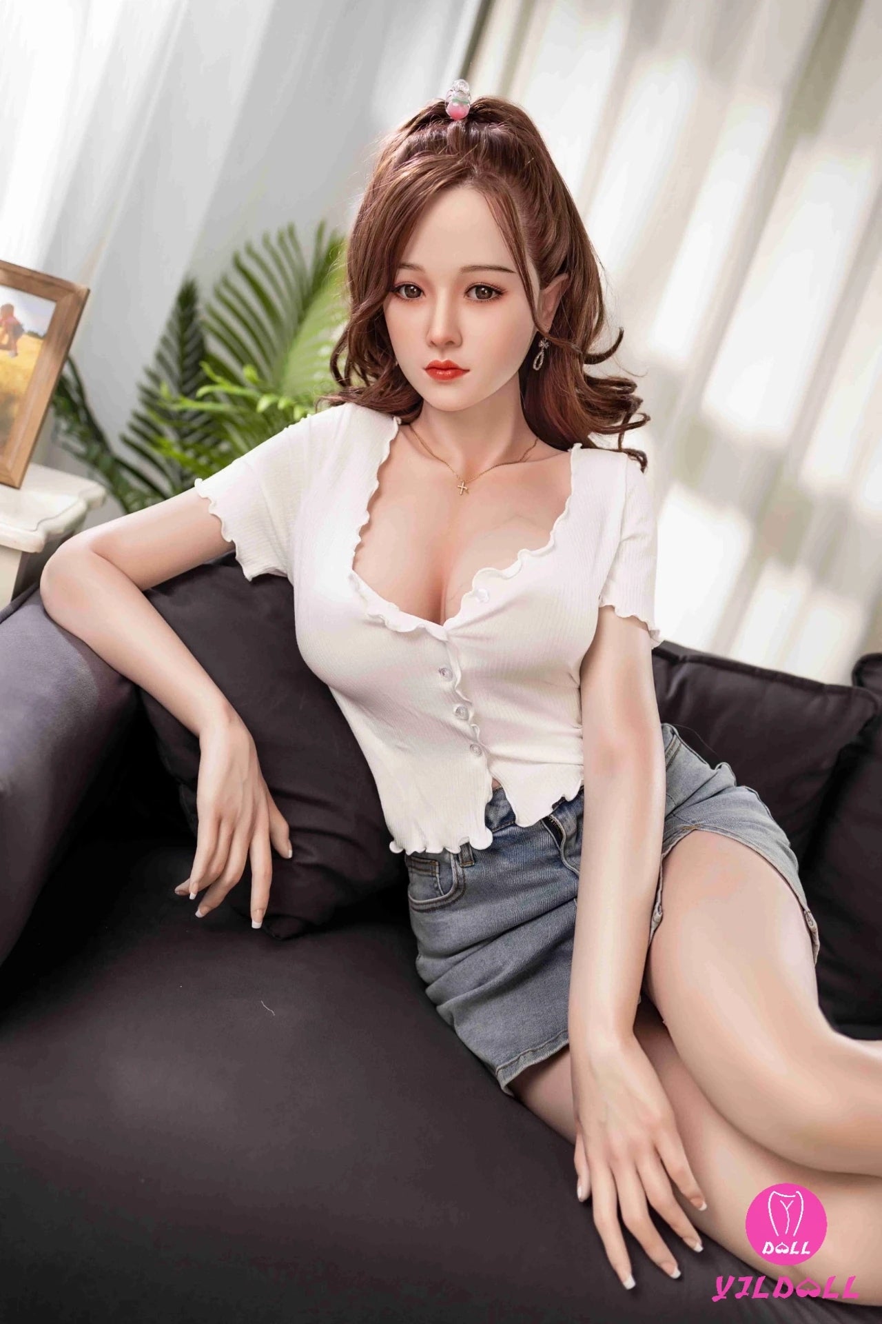 Addilynn poupée sexuelle (YJL Doll 165 cm D-Cup # 359 TPE + Silicone)