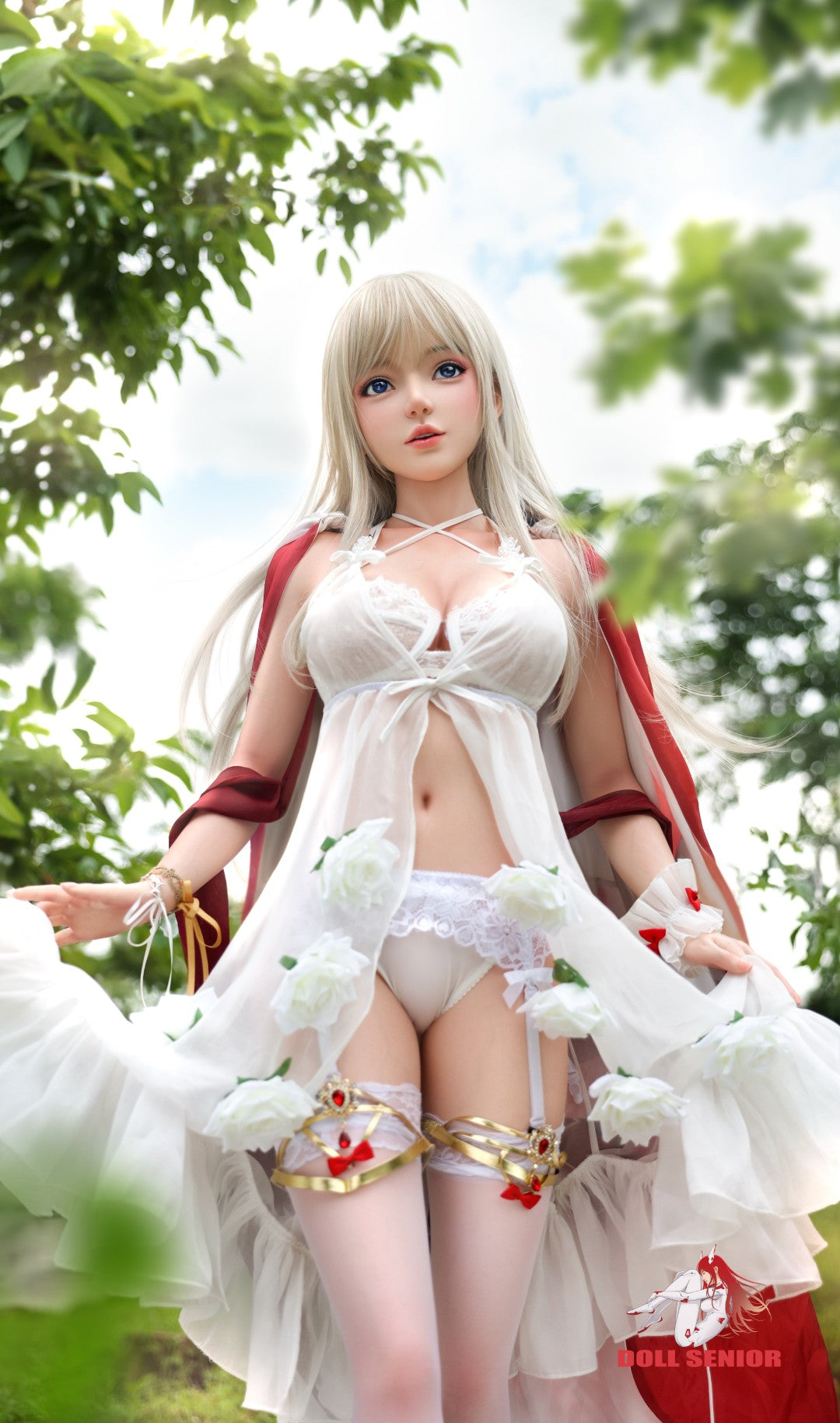 Jike poupée sexuelle (Doll Senior 148cm D-Kupa # 14 Silicone)