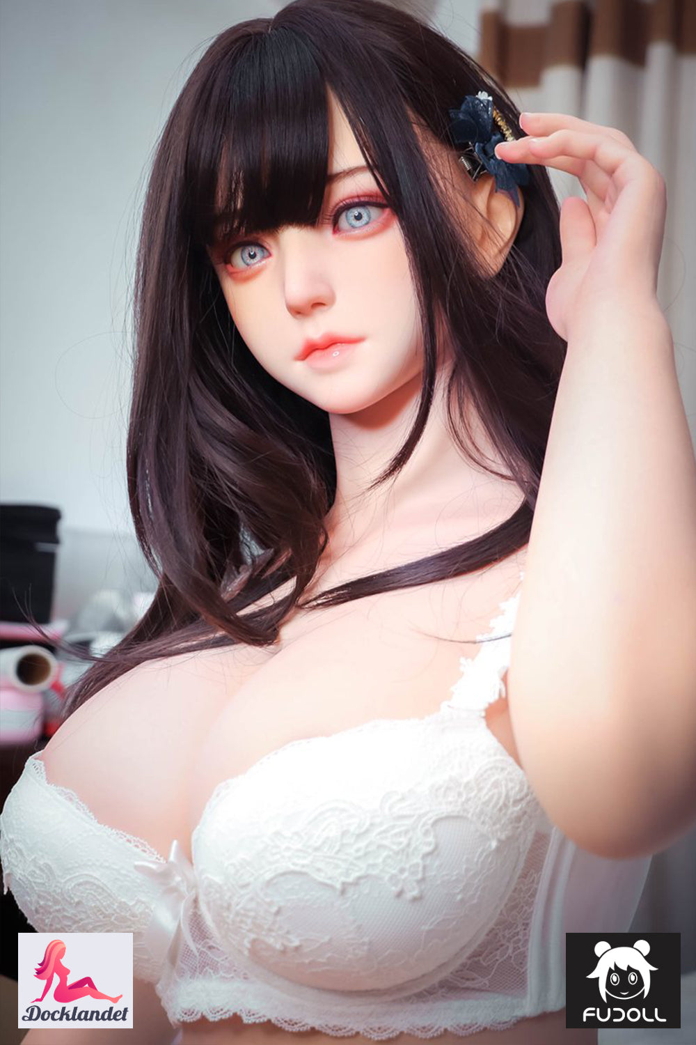 Lucie poupée sexuelle (FUDoll 163cm Bonnet F #J002 Silicone)