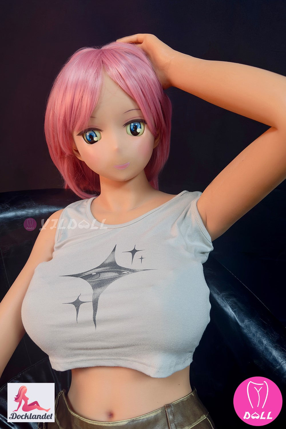 "Poupée laide" Chika poupée sexuelle (YJL Doll 168 cm E-Cup Silicone)