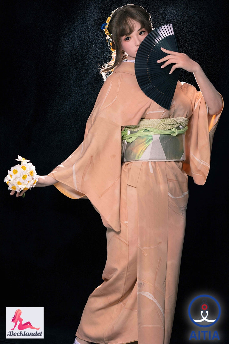 Hélianthe poupée sexuelle (Poupée AITIA 162cm Bonnet C 2.2U Silicone)