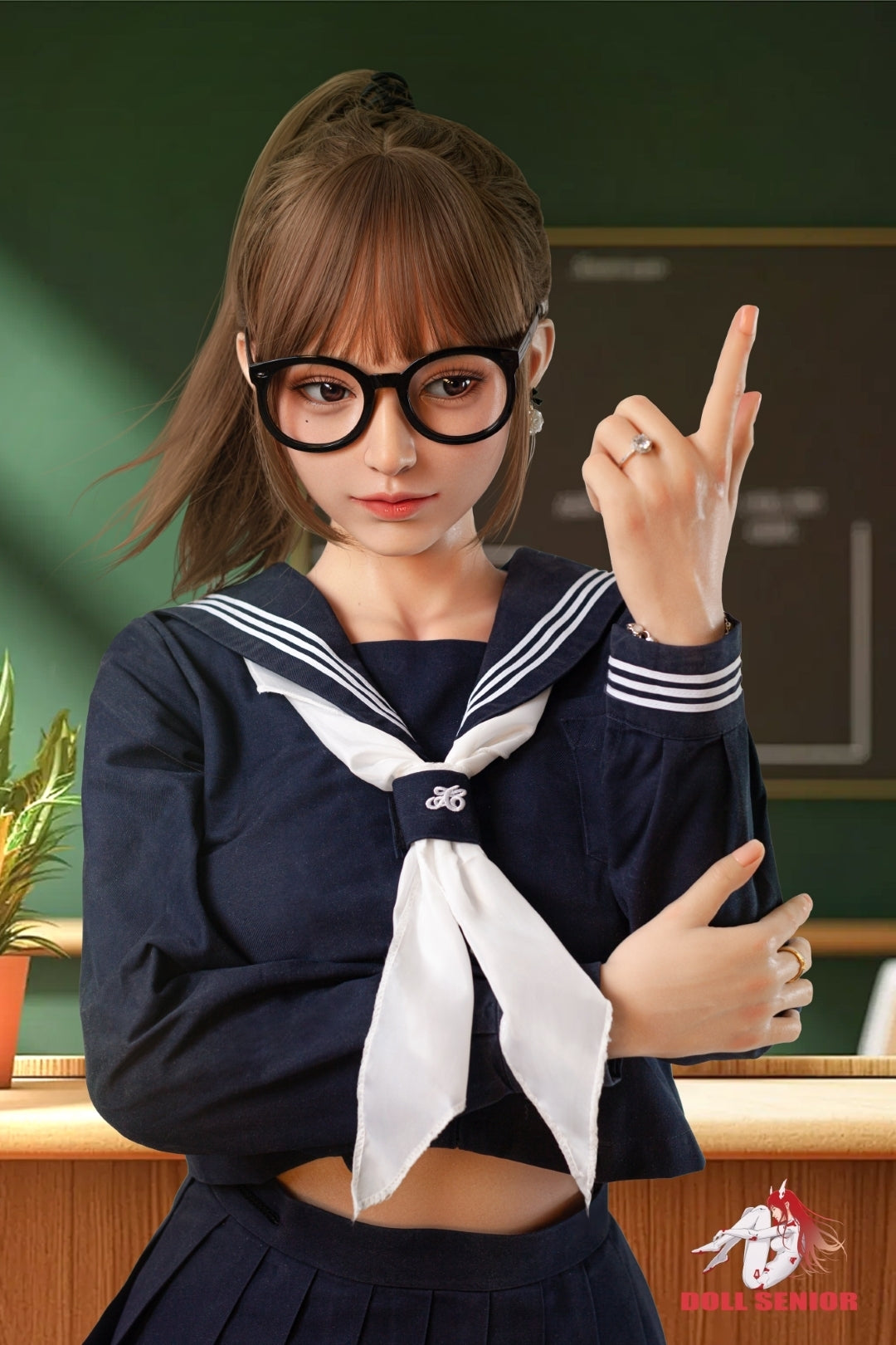 Mingshu poupée sexuelle (Doll Senior 163cm E-Cup # 12 Silicone)
