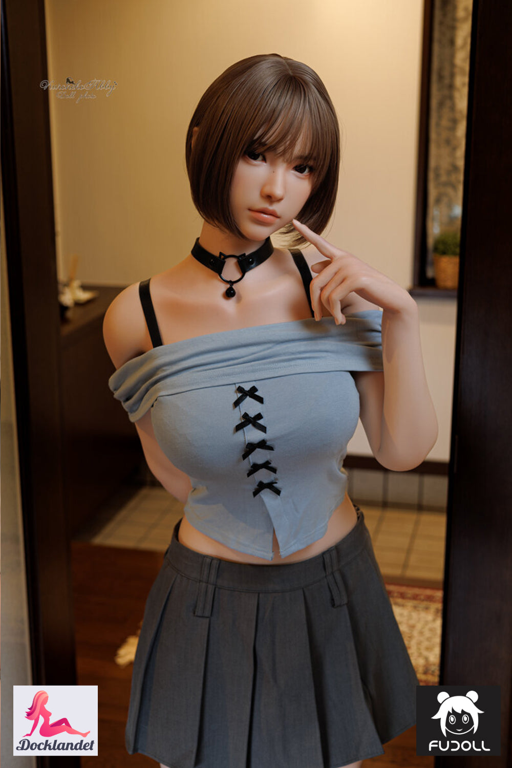 Aïcha poupée sexuelle (FUDoll 161cm Bonnet D Silicone)
