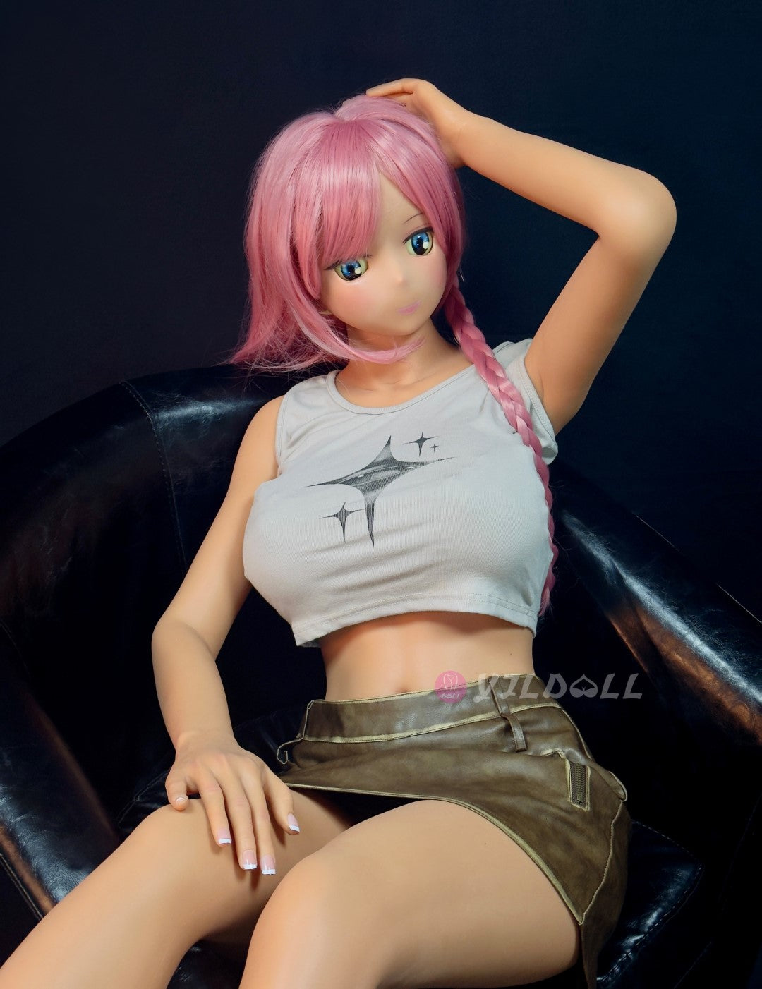 "Poupée laide" Chika poupée sexuelle (YJL Doll 168 cm E-Cup Silicone)