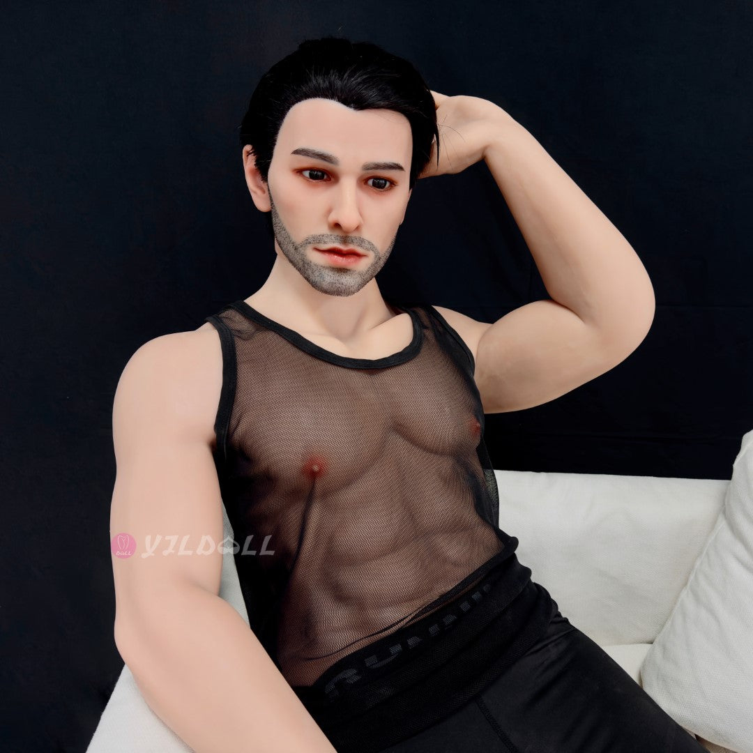 David Mâle poupée sexuelle (YJL Doll 170 cm TPE+Silicone)