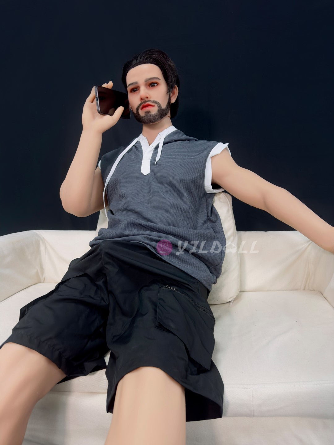 James mâle poupée sexuelle (YJL Doll 170 cm TPE+Silicone)