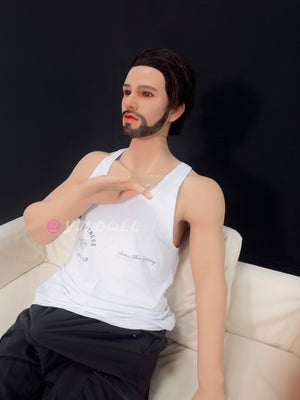 James mâle poupée sexuelle (YJL Doll 170 cm TPE + silicone)