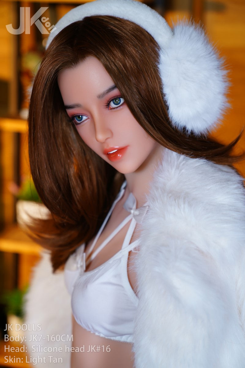 Ina Simpson poupée sexuelle (JK-Doll Bonnet D 160 cm JK7 TPE+Silicone)