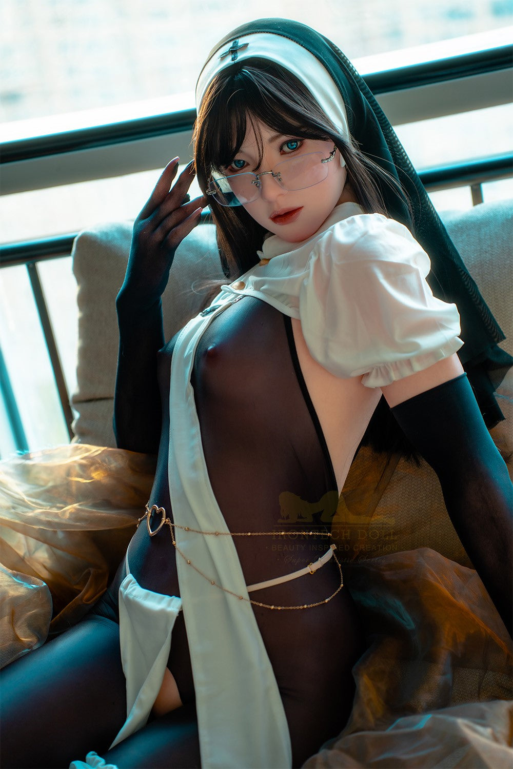 Yeona poupée sexuelle (Irontech Doll 162cm B-Cup S37 Silicone)