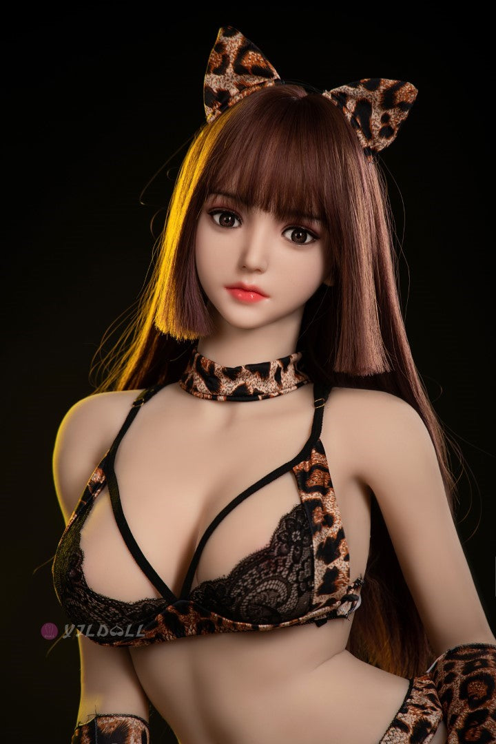 Aïcha poupée sexuelle (YJL Doll 163 cm F-Cup #801 TPE+Silicone)