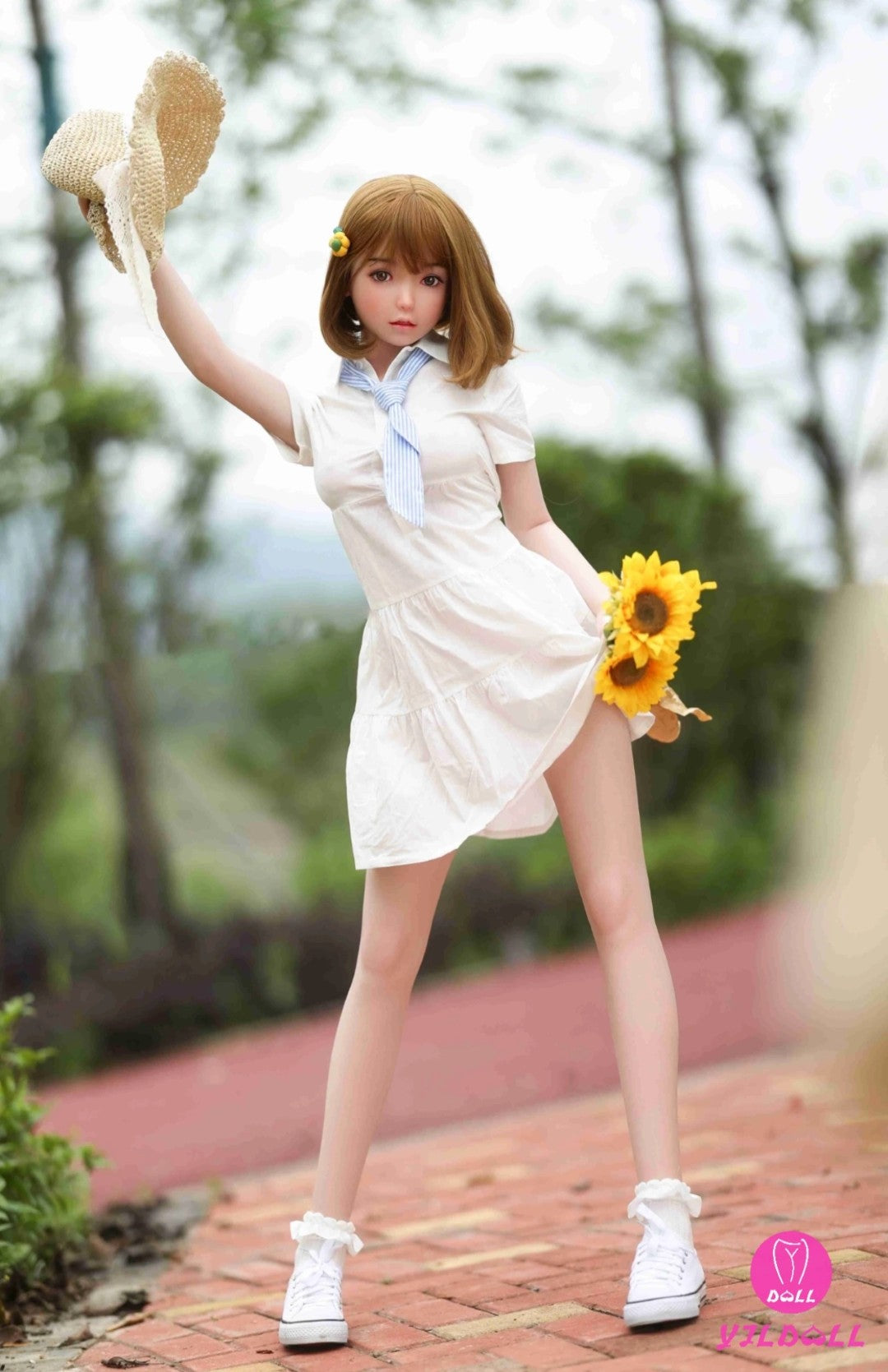 Lilianna poupée sexuelle (YJL Doll 148 cm Cup # 315 TPE + silicone)