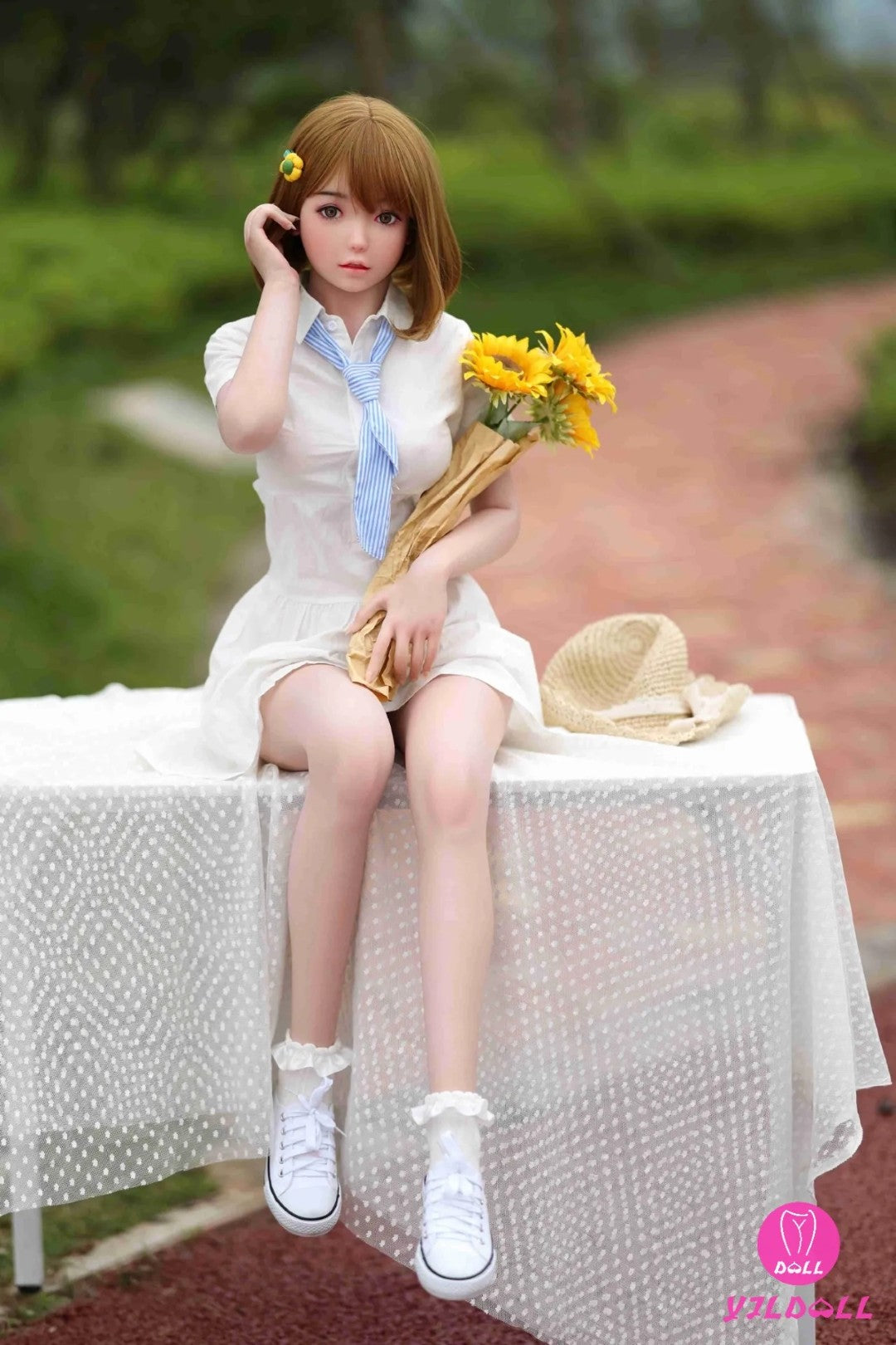 Lilianna poupée sexuelle (YJL Doll 148 cm Cup # 315 TPE + silicone)