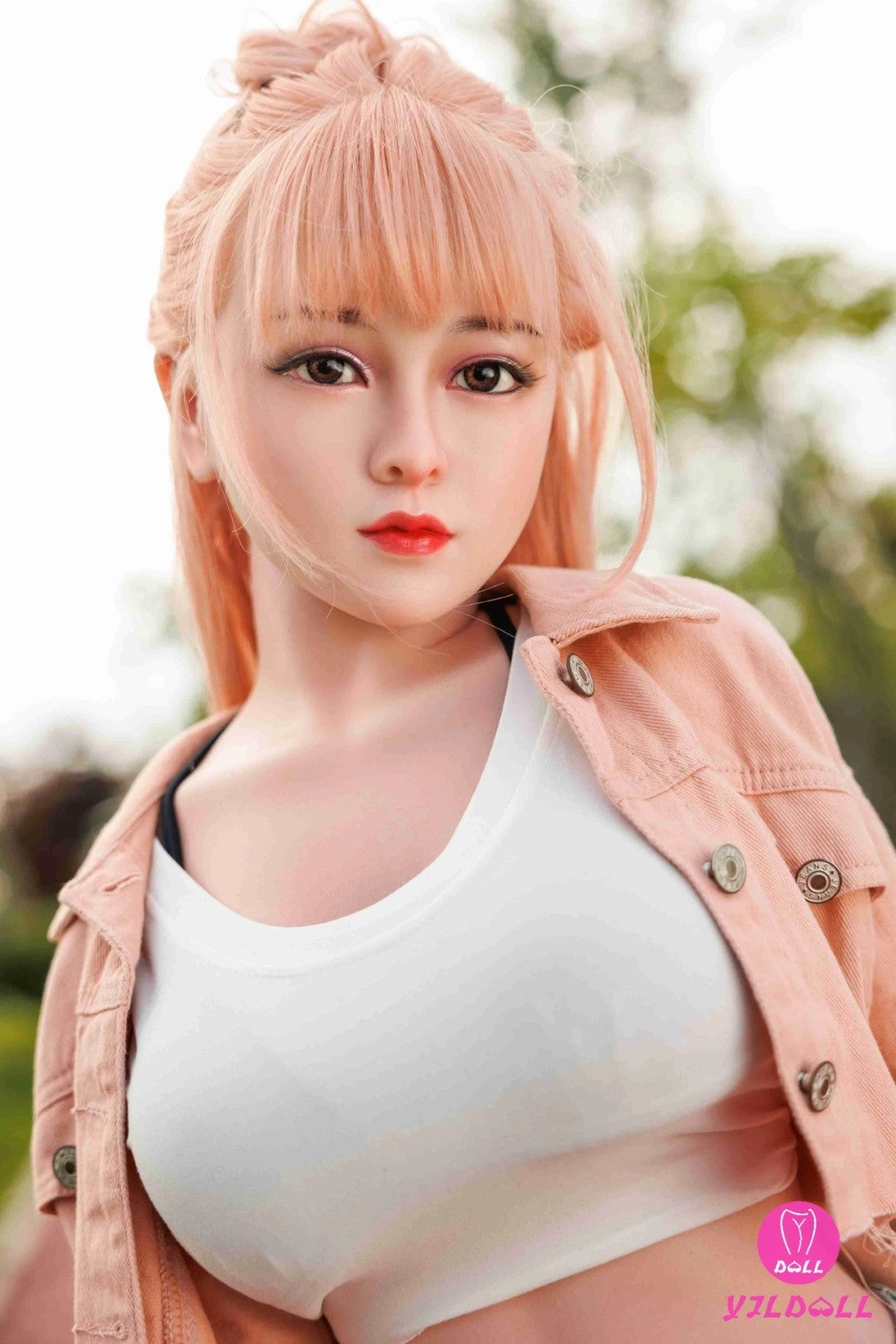 Lasley poupée sexuelle (YJL Doll 148cm D-Cup # 369 TPE + Silicone)