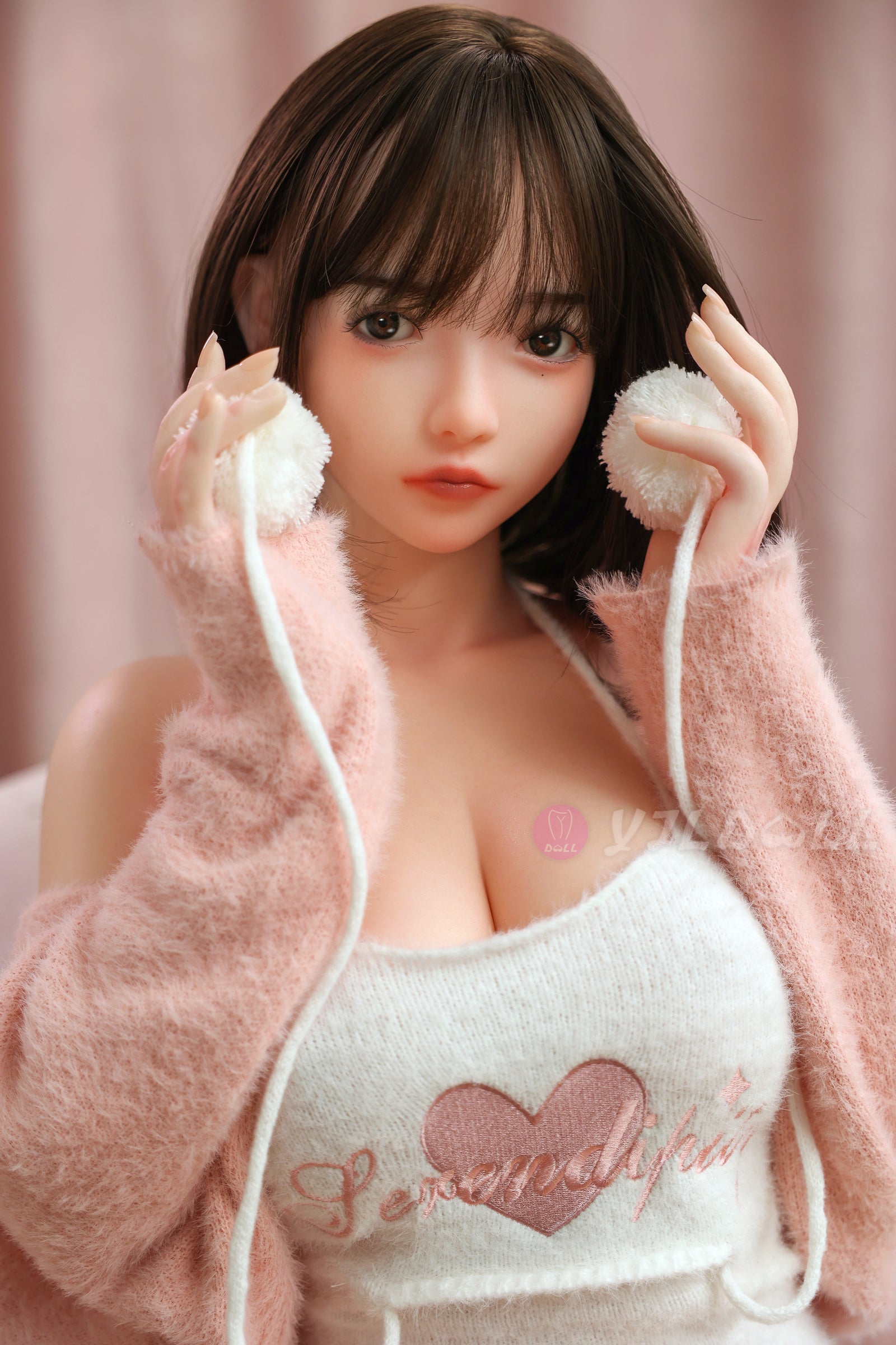 Guo Ling poupée sexuelle (YJL Doll Bonnet C 155 cm #861 TPE+Silicone)