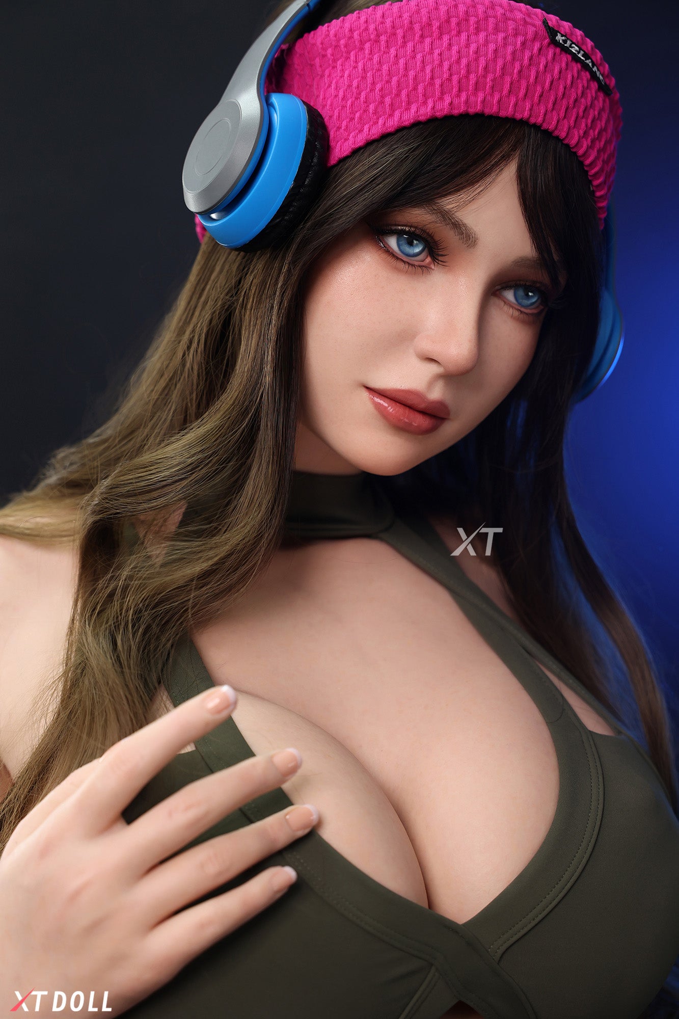 Natalie poupée sexuelle (XT Doll 166cm H-Kupa # XT-31-B Silicone)
