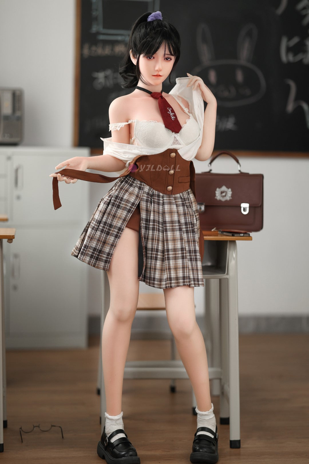 Ananya poupée sexuelle (YJL Doll 155cm Cup CUP # 878 TPE + Silicone)