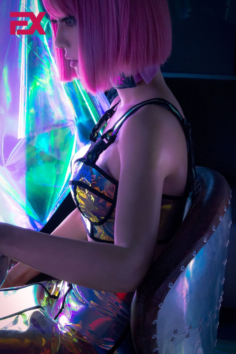 Jie CyberPunk poupée sexuelle (EXDoll Bonnet B 166 cm #Exclone Silicone)