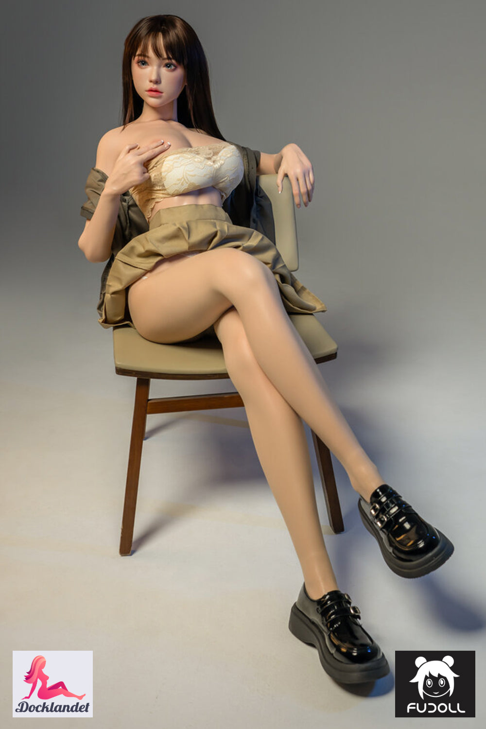 Shali JK poupée sexuelle (FUDoll 169cm Bonnet D Silicone)