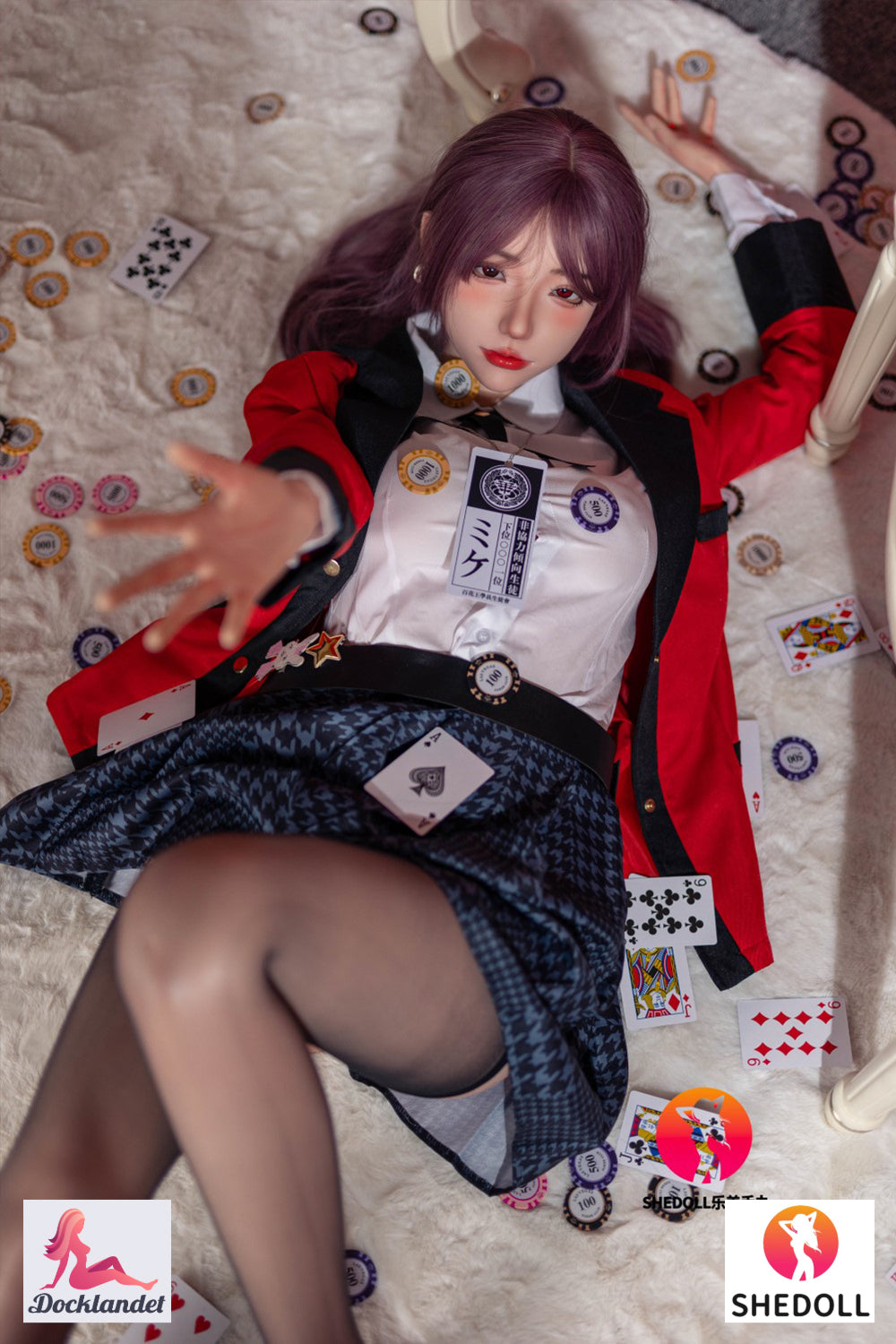 Charlène poupée sexuelle (SHEDOLL Bonnet C 158 cm #SH083 2.0 Silicone)