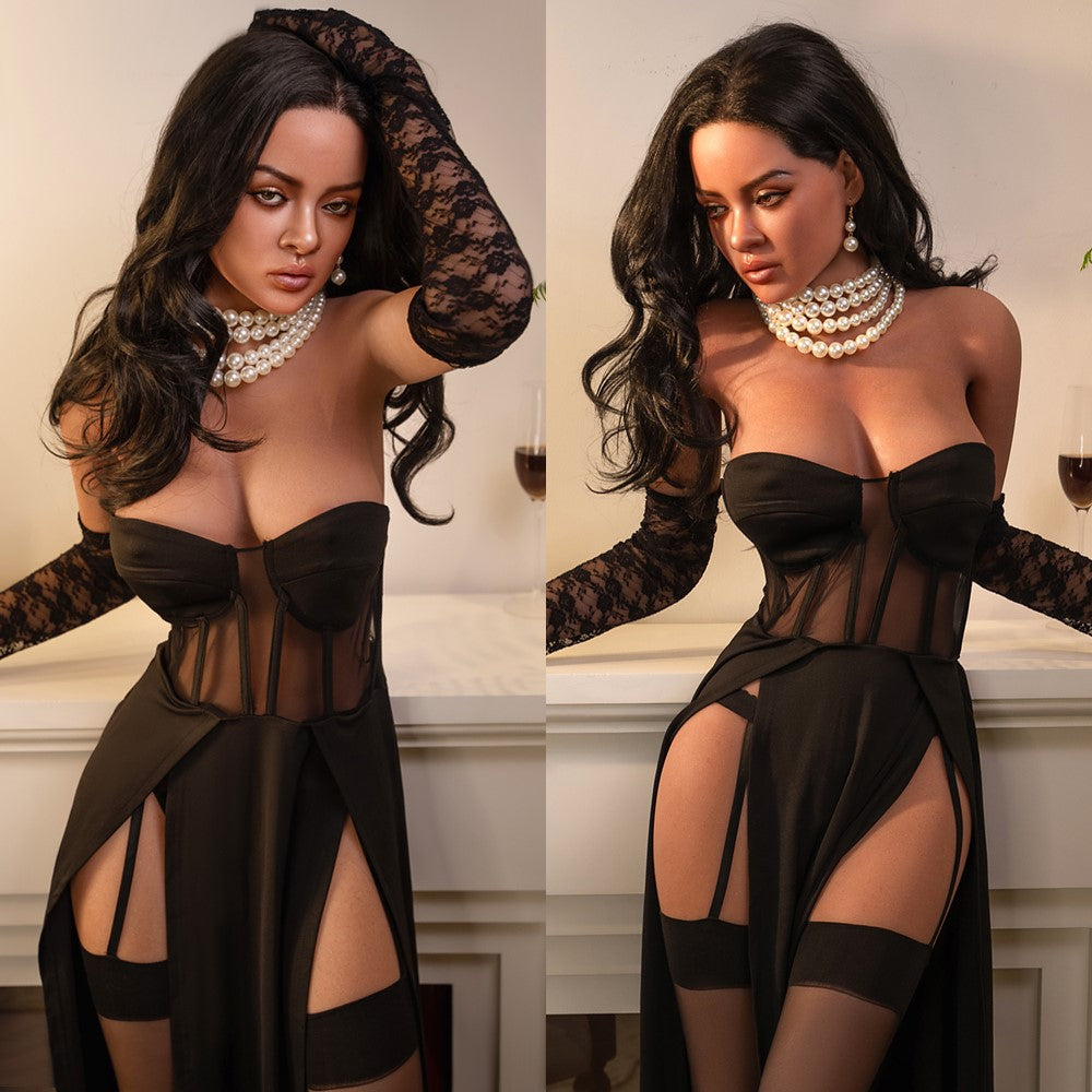 Audrey poupée sexuelle (Rosretty Doll Bonnet C 166 cm S13#-2 TPE+Silicone)