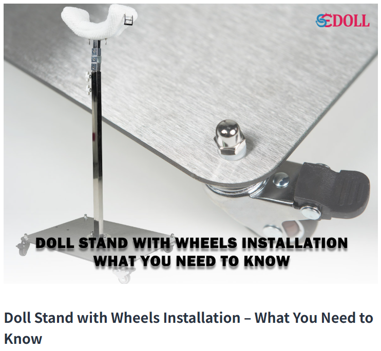 Cependant, positionner avec des roues (SE-Doll accessoires)