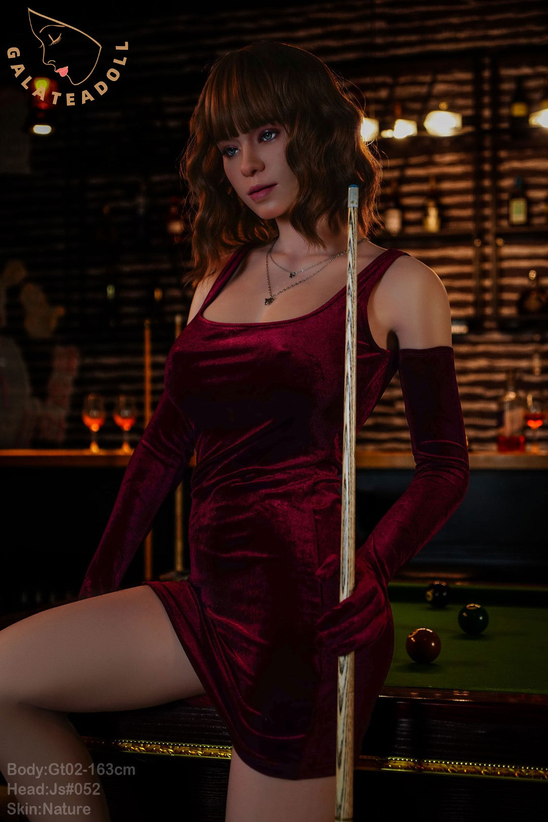 Nevada poupée sexuelle (Galatea Doll 163cm Bonnet D #052 Silicone)