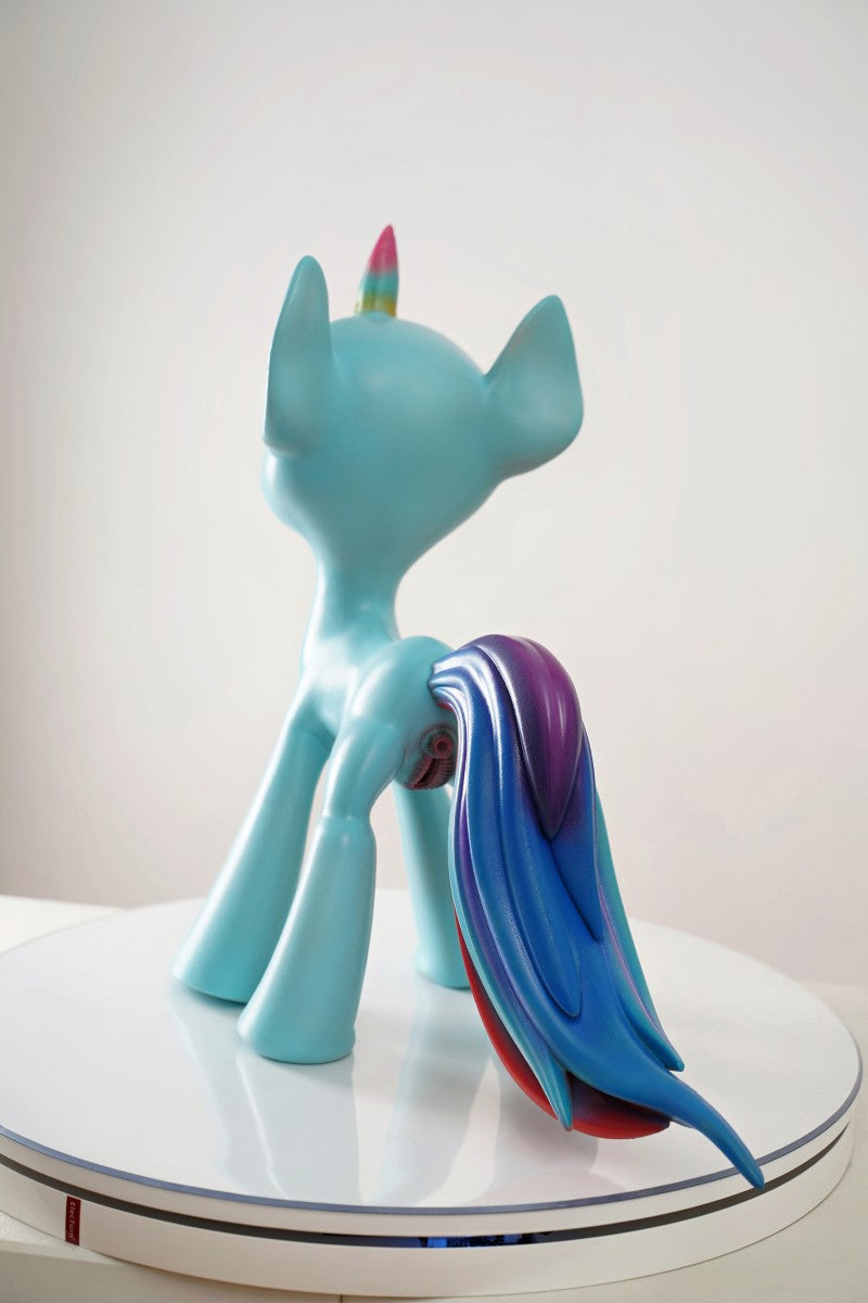 Poneys poupée sexuelle (Dolls Castle 46 cm en silicone)