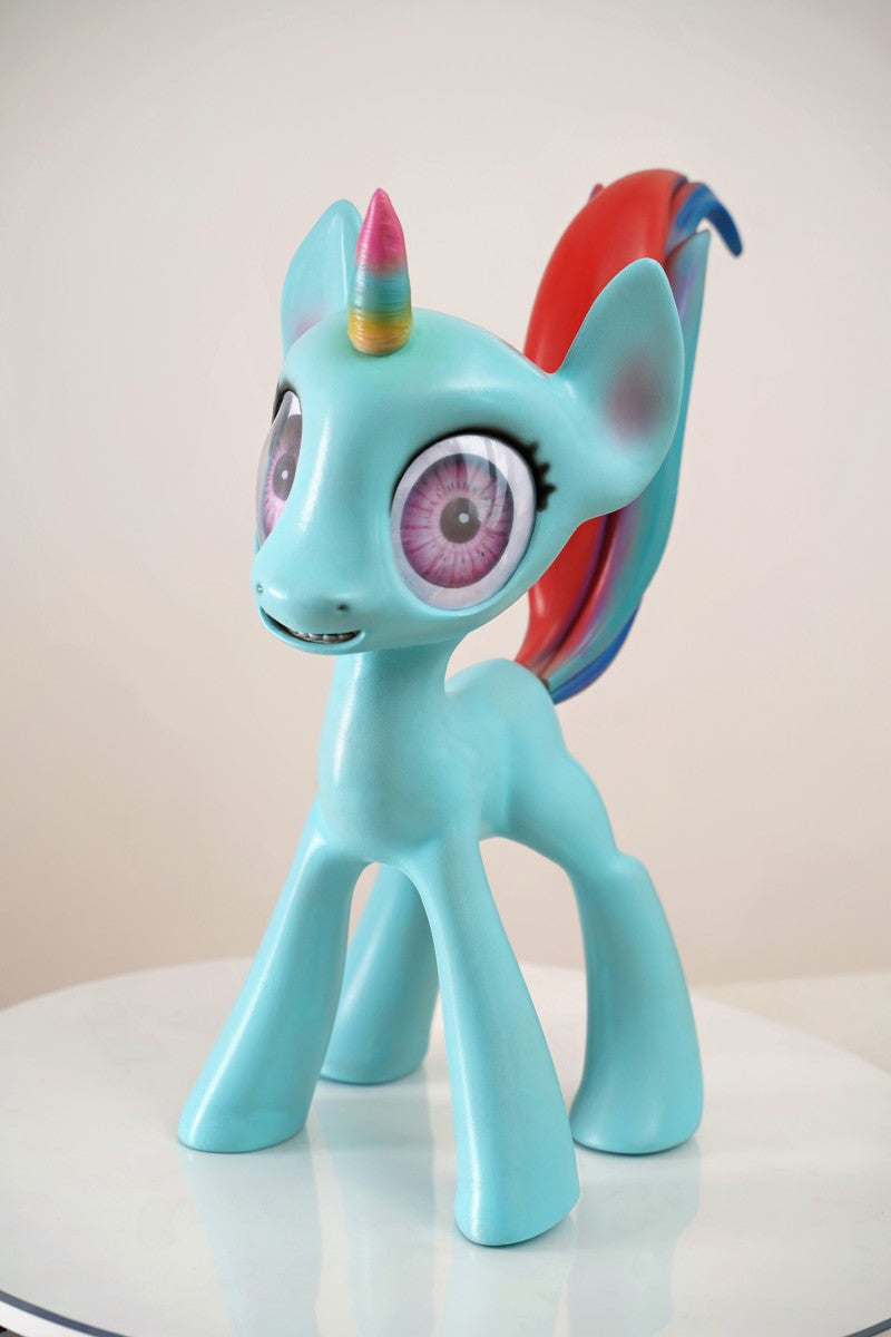 Poneys poupée sexuelle (Dolls Castle 46 cm en silicone)