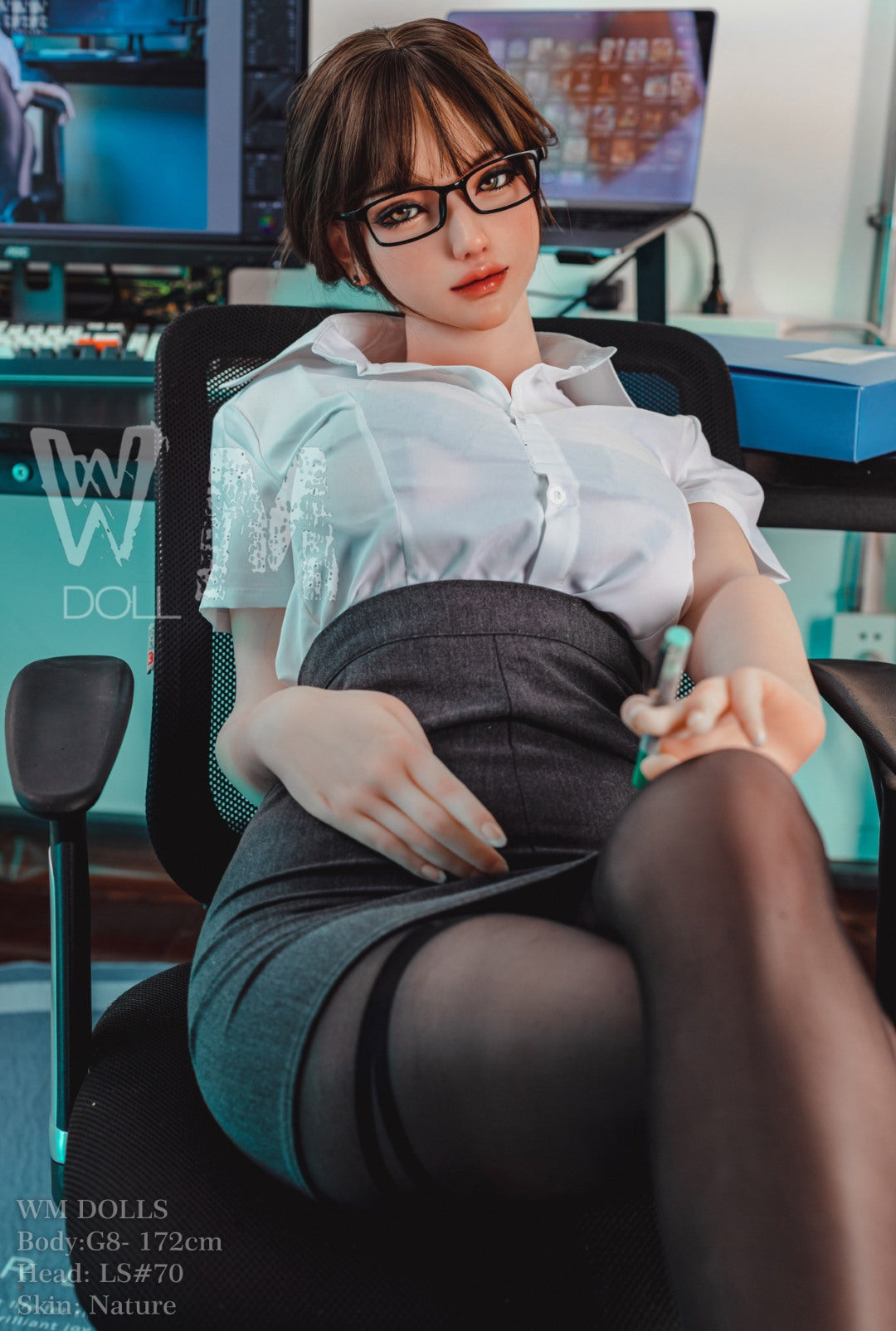 Harlow poupée sexuelle (WM-Doll Bonnet F 172 cm #LS70 TPE)