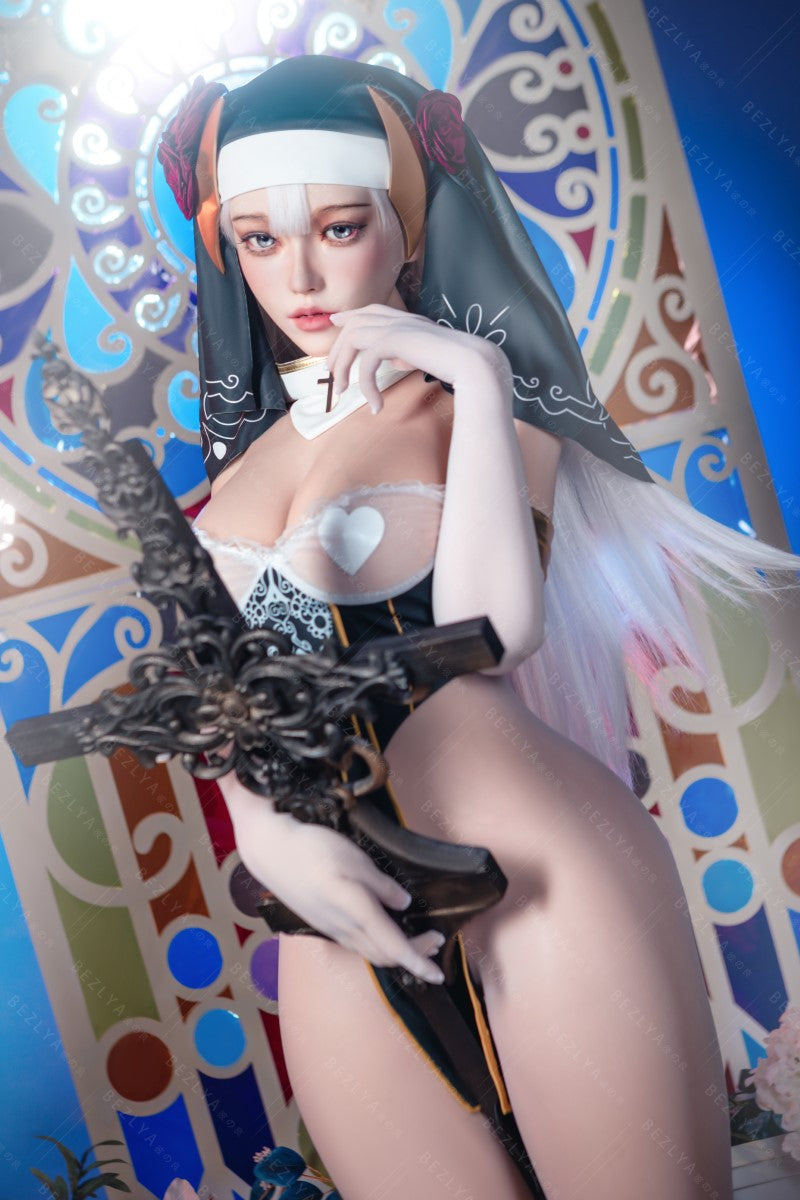 Nymphée poupée sexuelle (Bezlya Doll 155 cm E-cup 2.2CF Silicone)