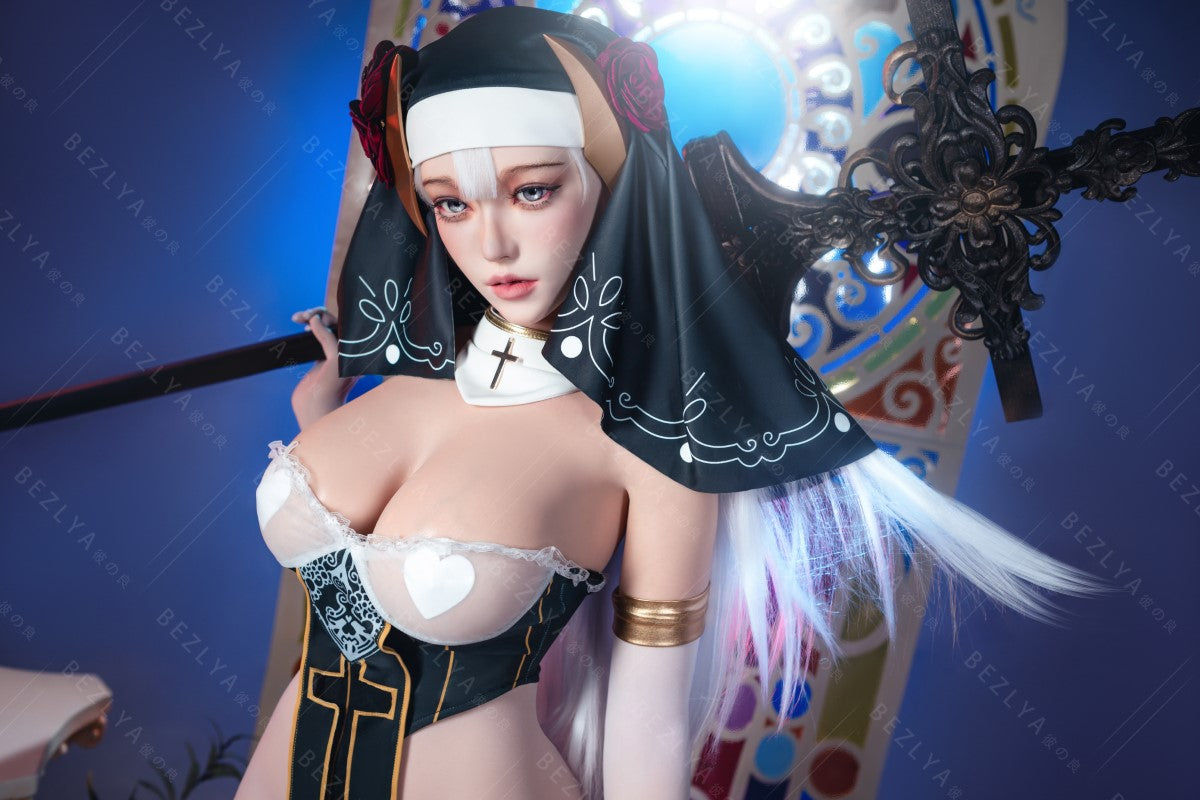 Nymphée poupée sexuelle (Bezlya Doll 155 cm E-cup 2.2CF Silicone)