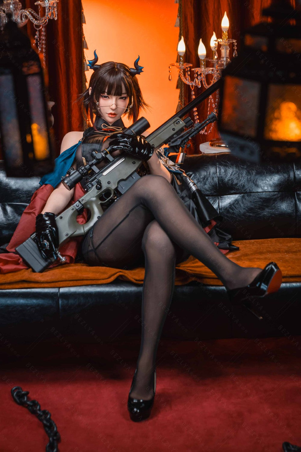 Aglaia poupée sexuelle (Bezlya Doll 162 cm C-Cup 2.2U Silicone)