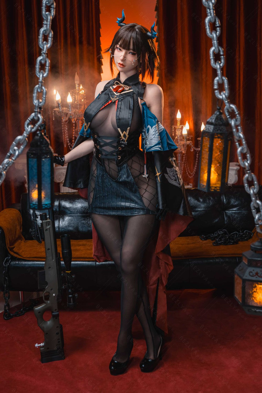 Aglaia poupée sexuelle (Bezlya Doll 162 cm C-Cup 2.2U Silicone)