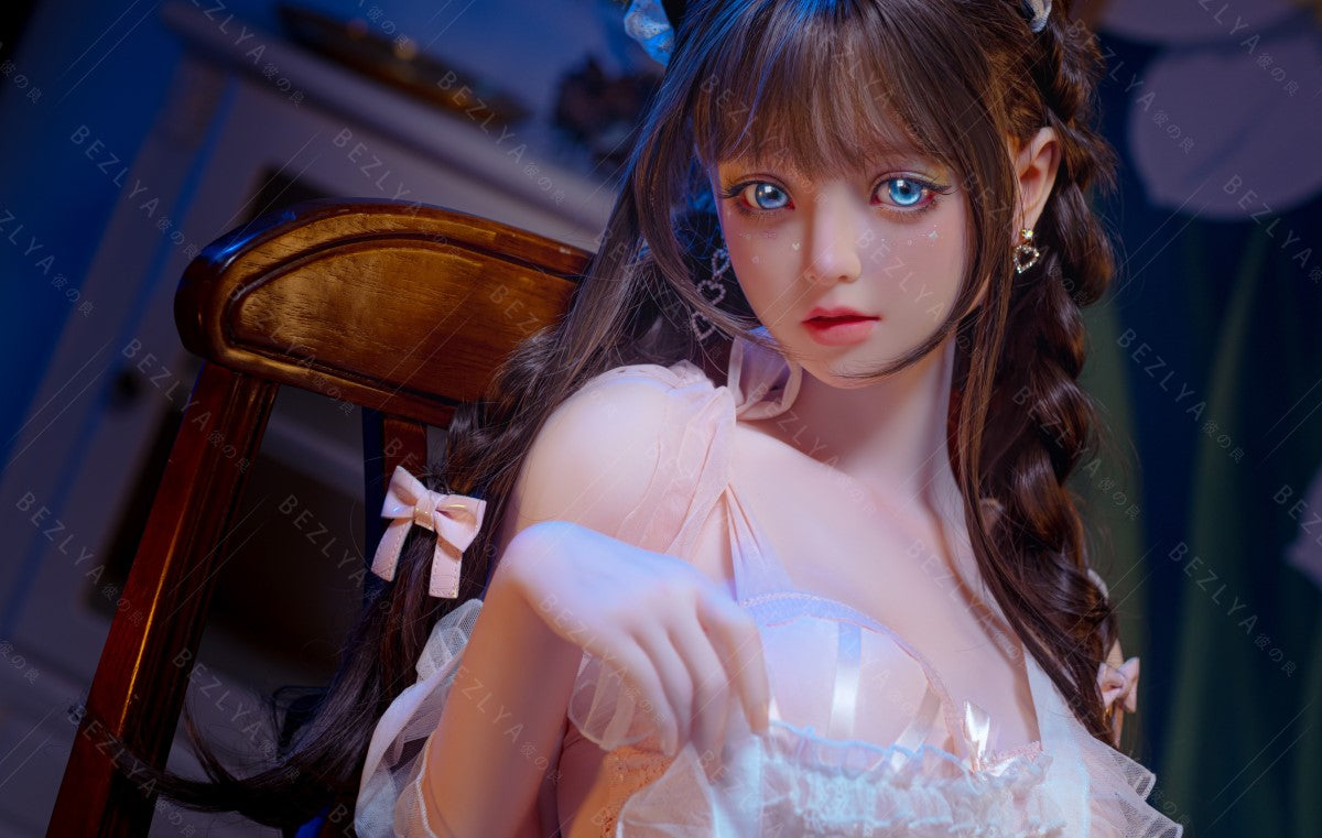 Campanule poupée sexuelle (Bezlya Doll 149 cm bonnet D 2.0 TPE+Silicone)