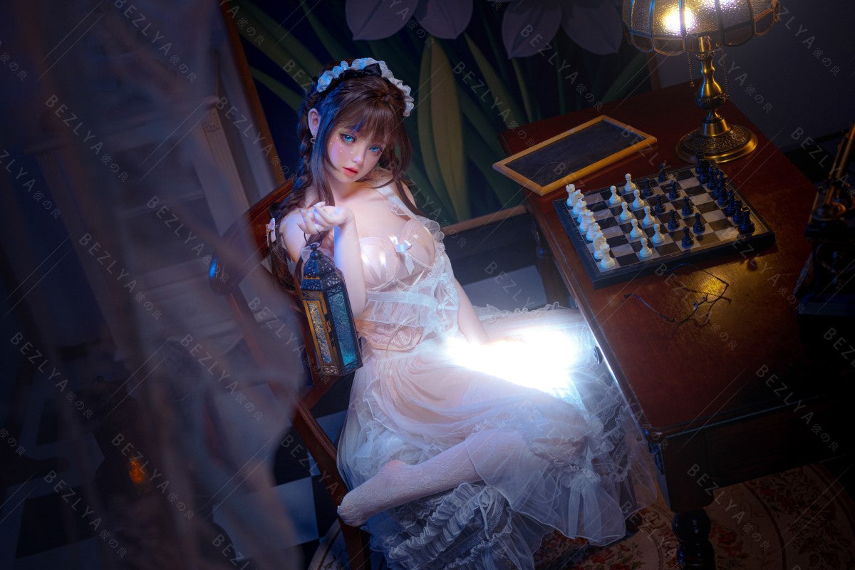 Campanule poupée sexuelle (Bezlya Doll 149 cm bonnet D 2.0 TPE+Silicone)