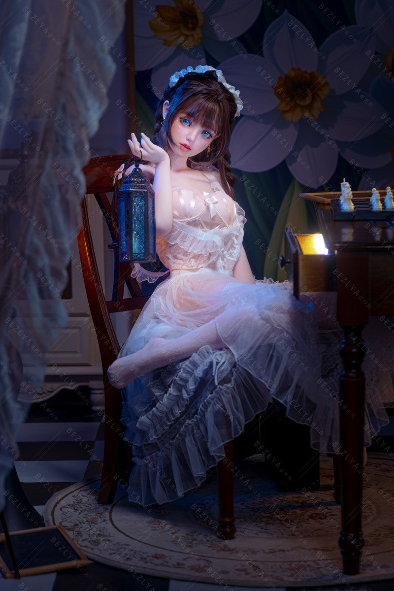 Campanule poupée sexuelle (Bezlya Doll 149 cm bonnet D 2.0 TPE+Silicone)