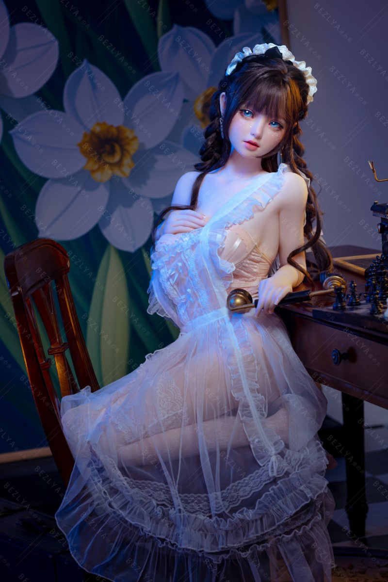 Campanule poupée sexuelle (Bezlya Doll 149 cm bonnet D 2.0 TPE+Silicone)