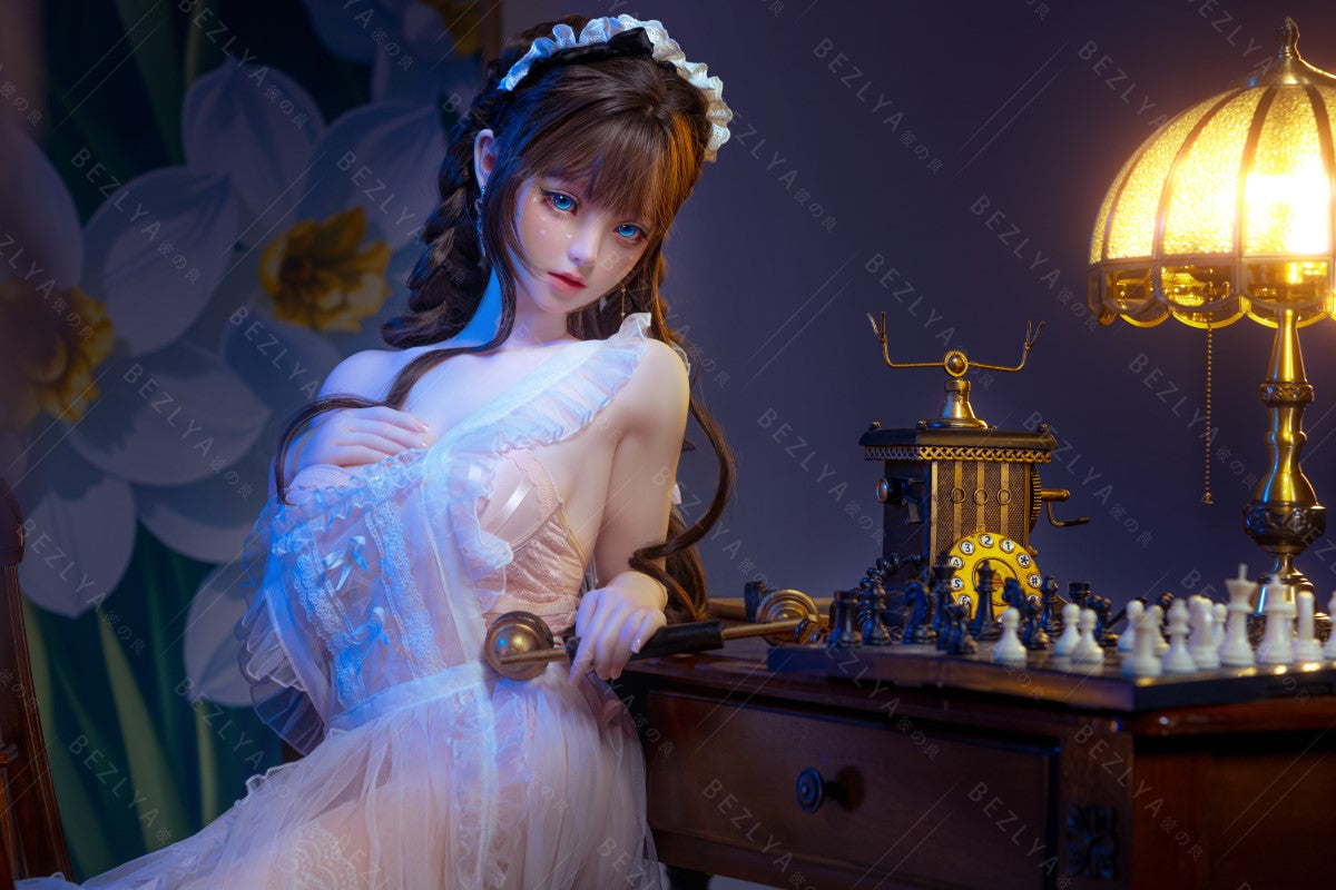 Campanule poupée sexuelle (Bezlya Doll 149 cm bonnet D 2.0 TPE+Silicone)