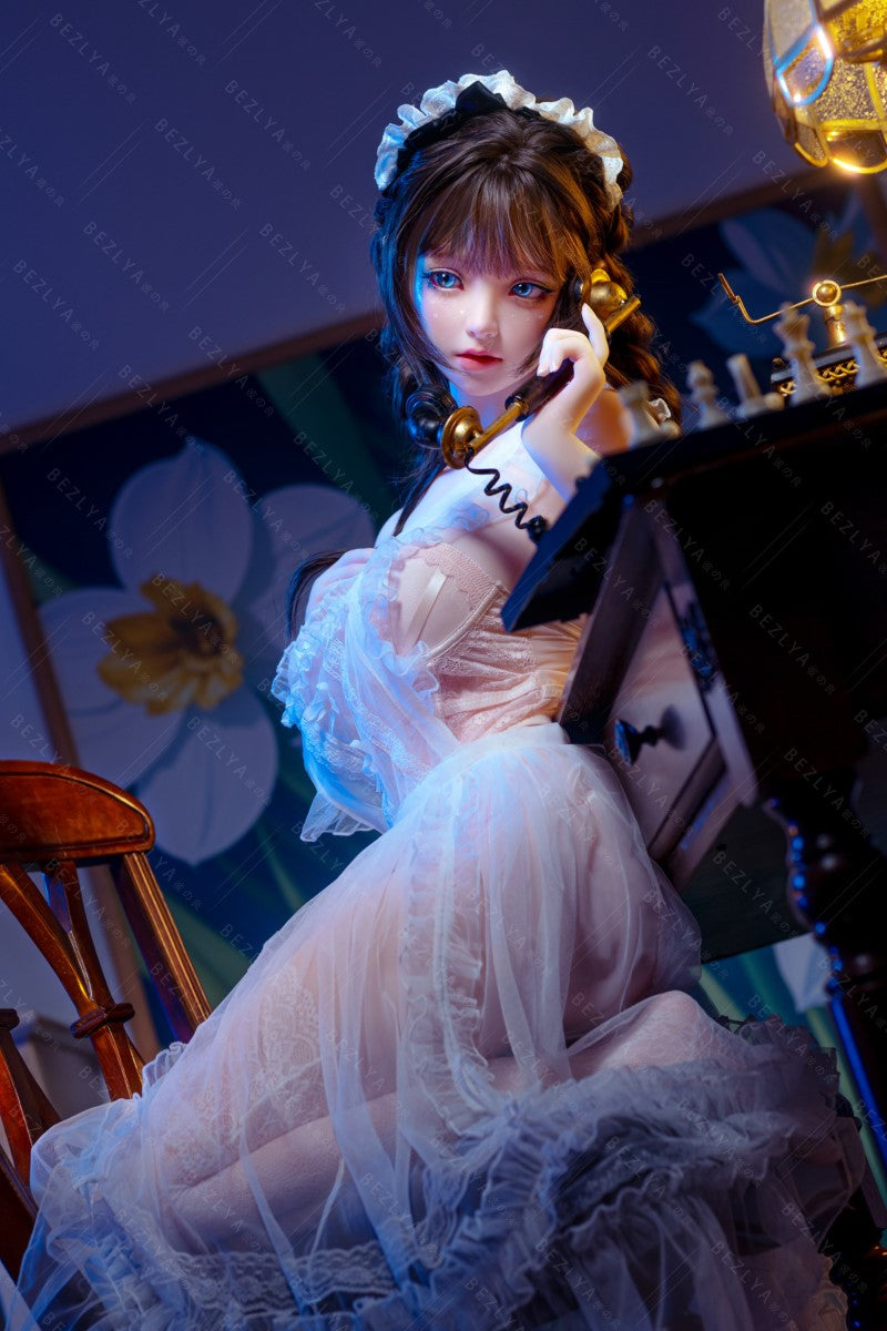 Campanule poupée sexuelle (Bezlya Doll 149 cm bonnet D 2.0 TPE+Silicone)