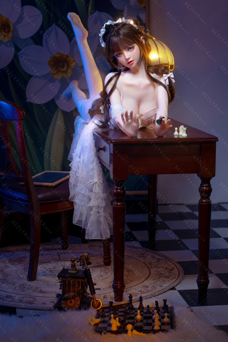 Campanule poupée sexuelle (Bezlya Doll 149 cm bonnet D 2.0 TPE+Silicone)