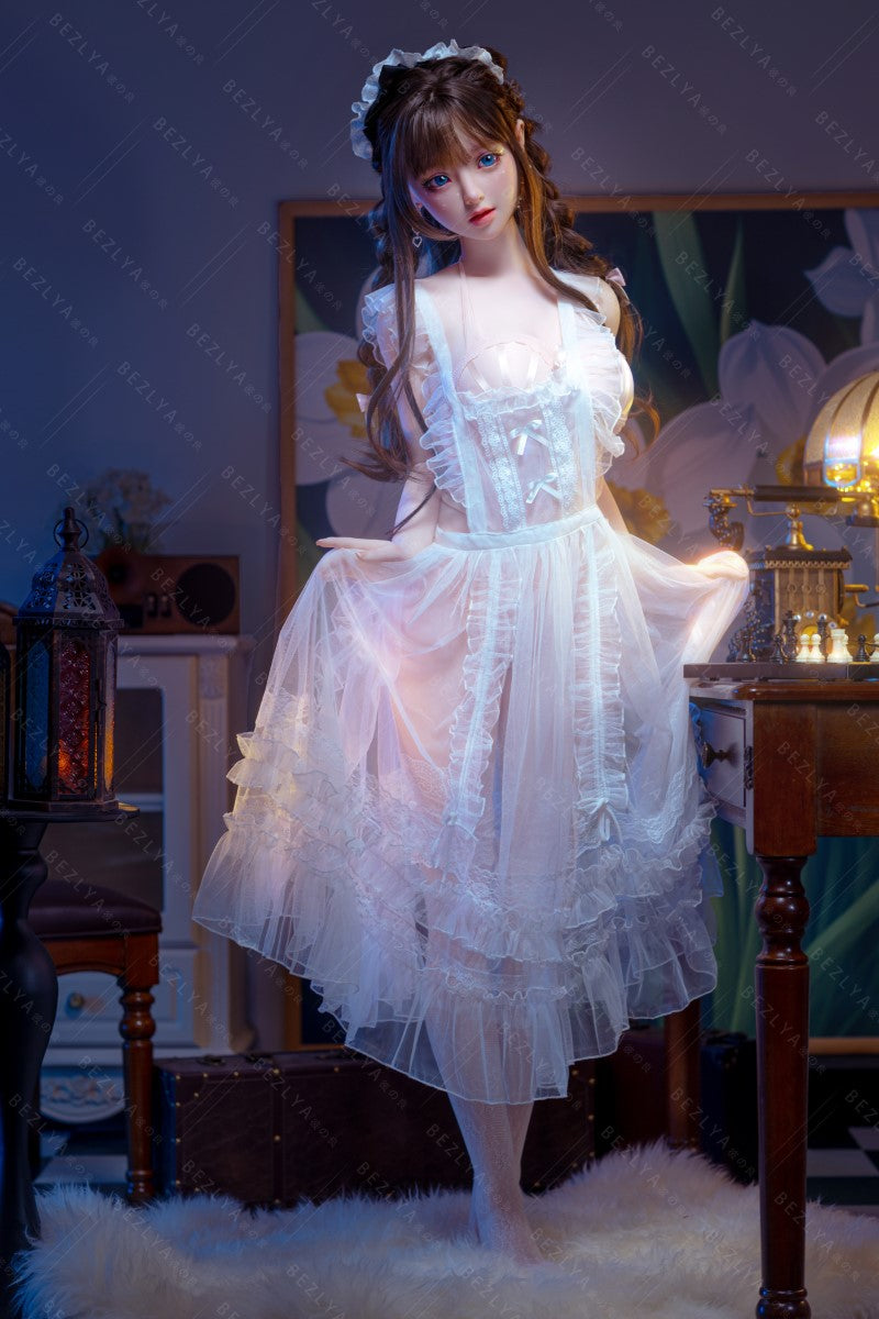 Campanule poupée sexuelle (Bezlya Doll 149 cm bonnet D 2.0 TPE+Silicone)