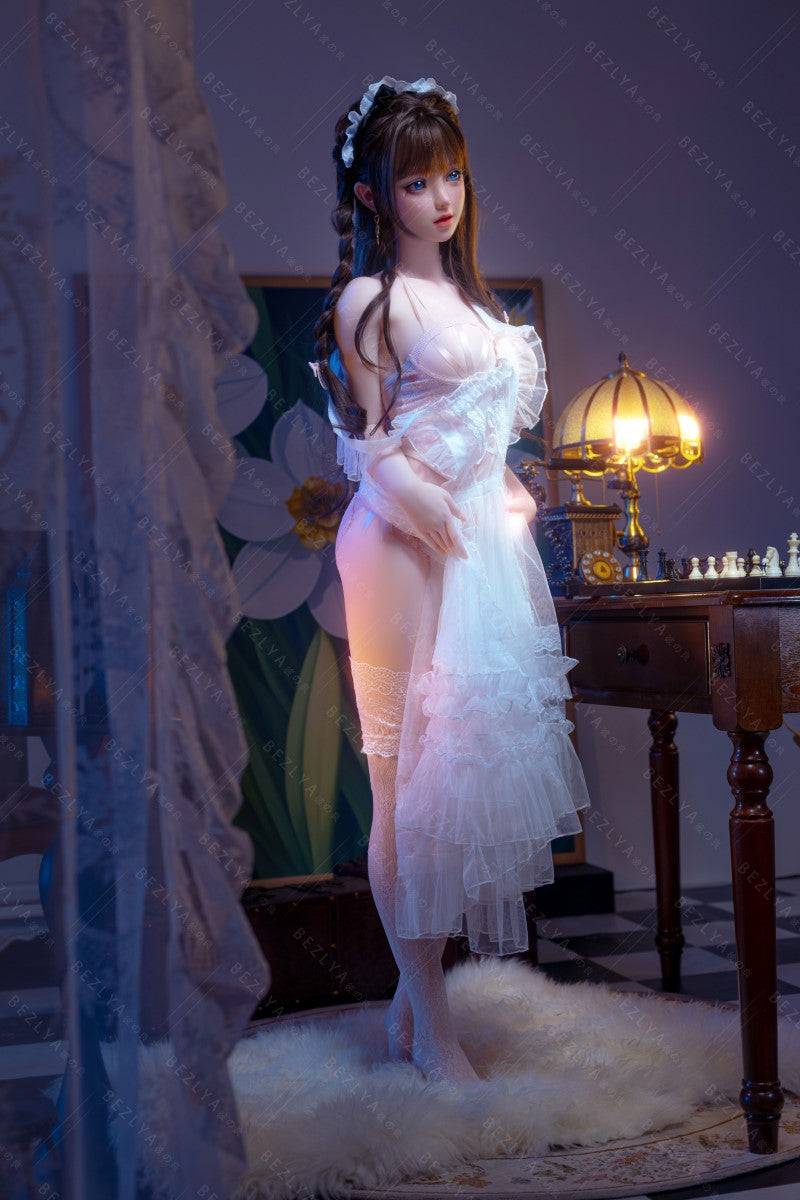 Campanule poupée sexuelle (Bezlya Doll 149 cm bonnet D 2.0 TPE+Silicone)