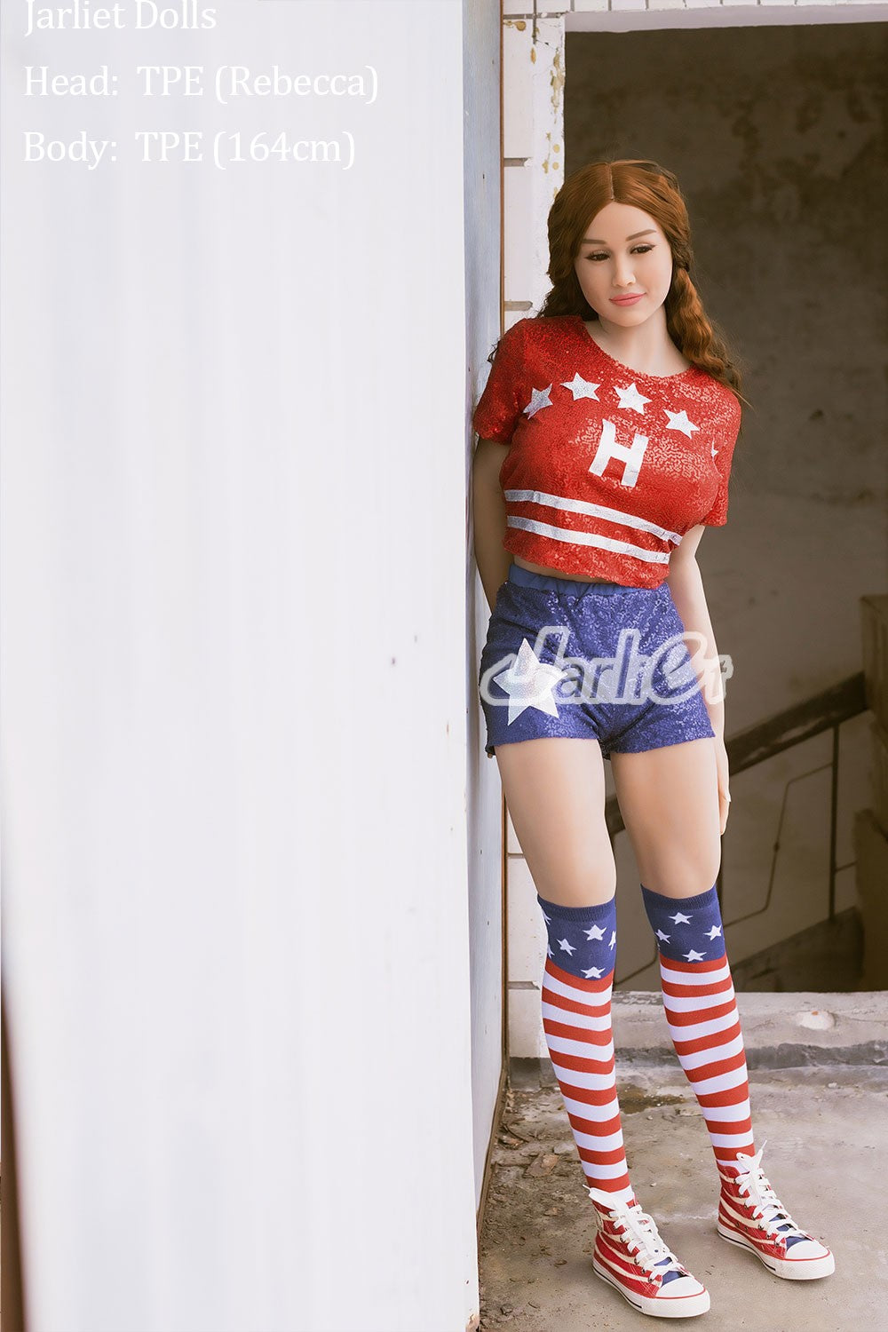 Rébecca poupée sexuelle (Jarliet 164 cm (E-Cup TPE)