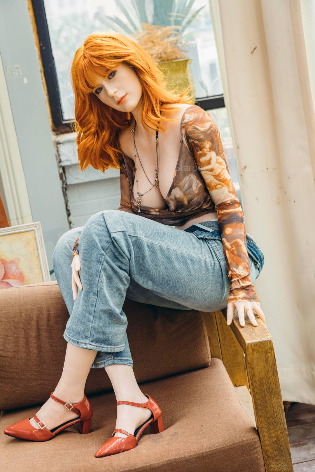 Gil poupée sexuelle (Starpery 172 cm bonnet F TPE+Silicone)