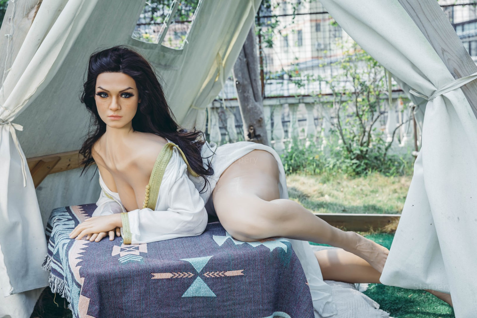 Amira poupée sexuelle (Starpery Bonnet G 165 cm TPE+Silicone)