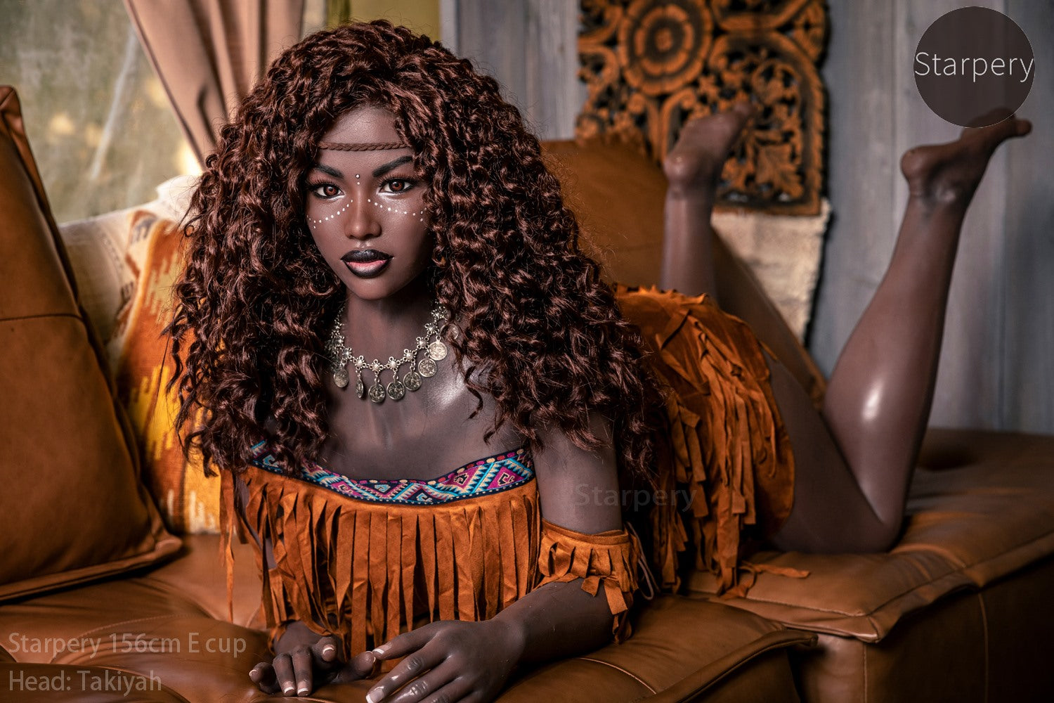 Takiyah poupée sexuelle (Starpery 156 cm bonnet G TPE+Silicone)