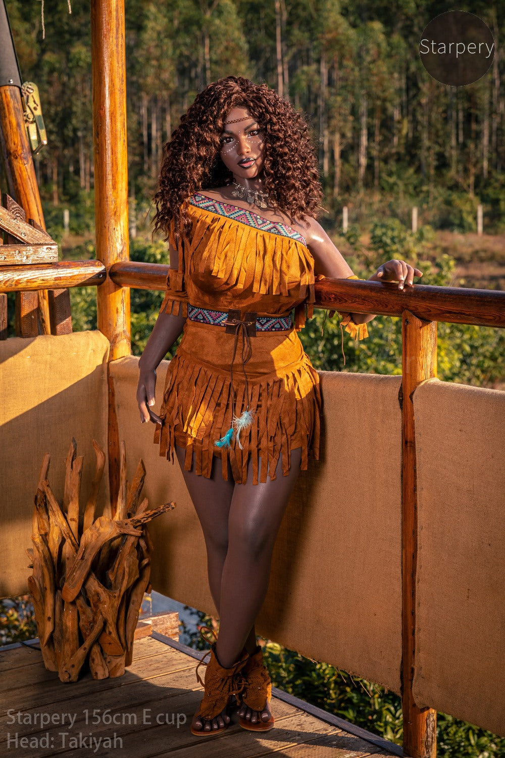 Takiyah poupée sexuelle (Starpery 156 cm bonnet G TPE+Silicone)