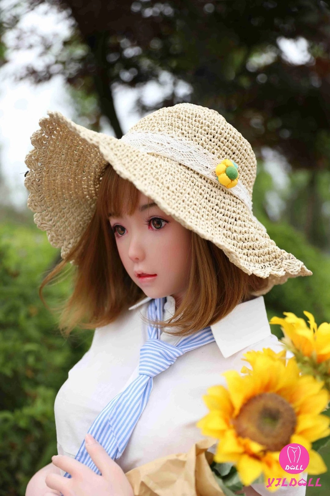 Liliane poupée sexuelle (YJL Doll Bonnet C 148 cm #315 TPE+Silicone)