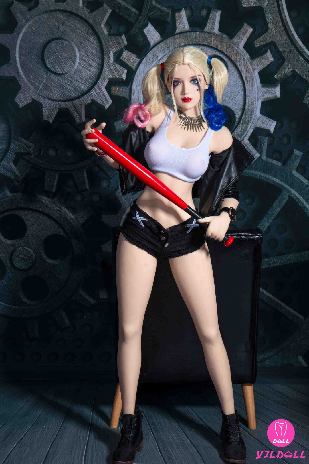 Harley Quinn poupée sexuelle (YJL Doll 168 cm (bonnet C #31 TPE)