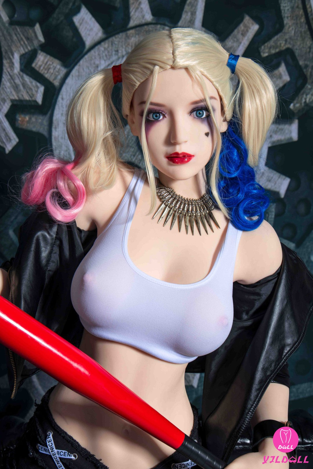 Harley Quinn poupée sexuelle (YJL Doll 168 cm (bonnet C #31 TPE)